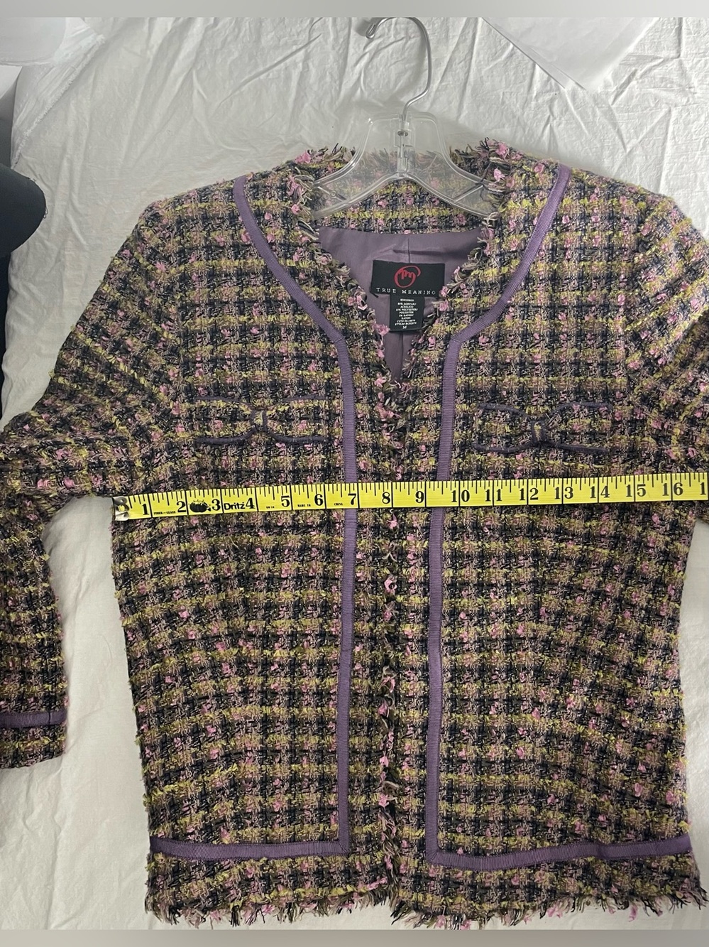 Tweed light weight jacket - Picture 2 of 5